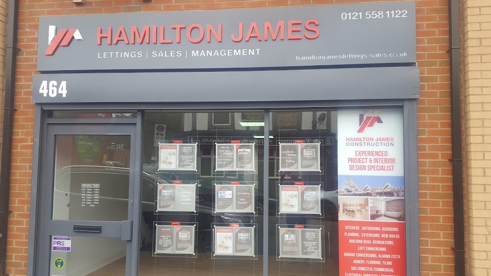 Hamilton James Lettings And Sales